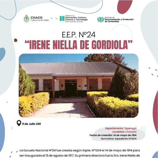 EEP N24 Irene Niella de Gordiola