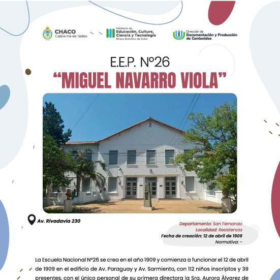 EEP N26 Miguel Navarro Viola