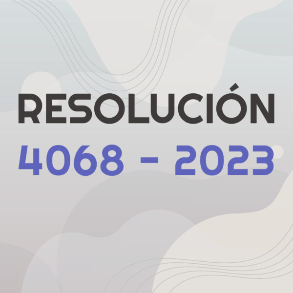 Resolución 4068-23