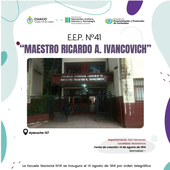 EEP N41 Maestro Ricardo A. Ivancovich