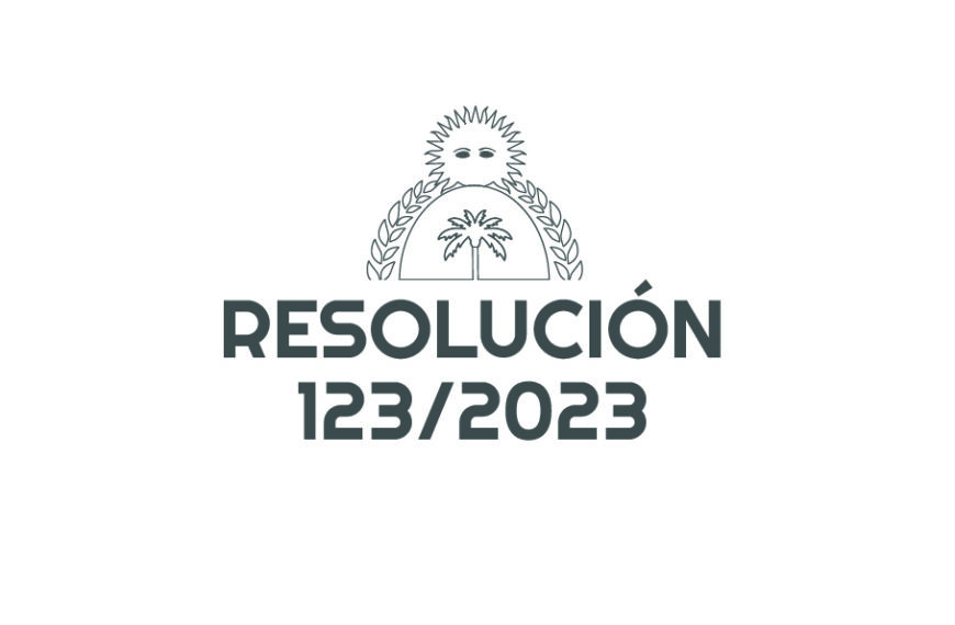 RESOLUCIÓN 123-23