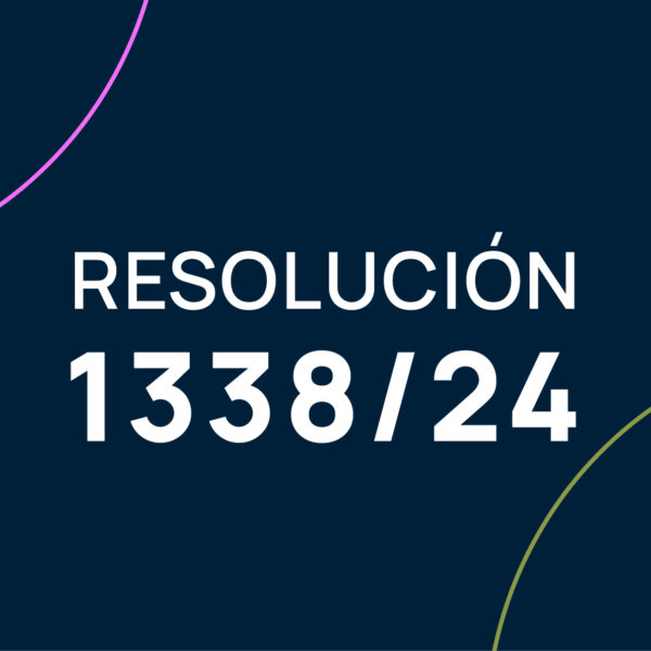 RESOLUCIÓN 1338/24