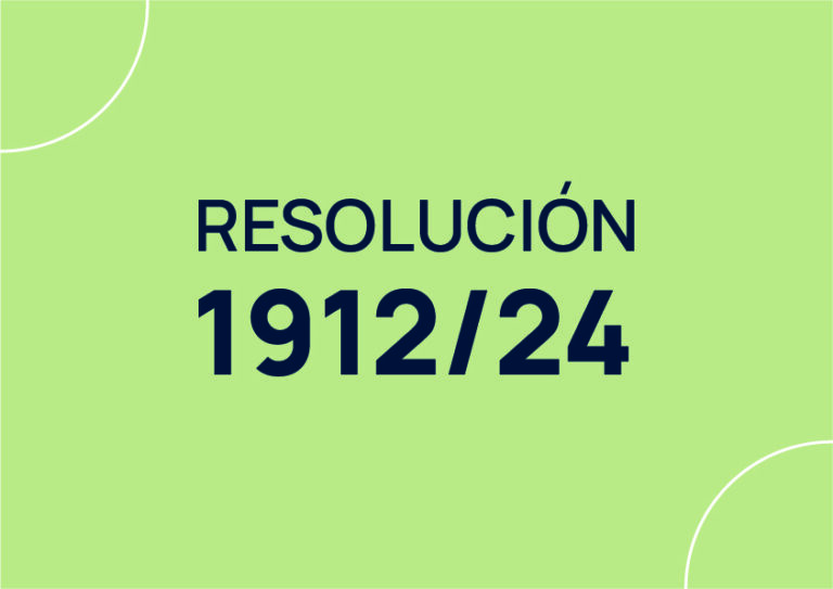 RESOLUCIÓN 1912/24