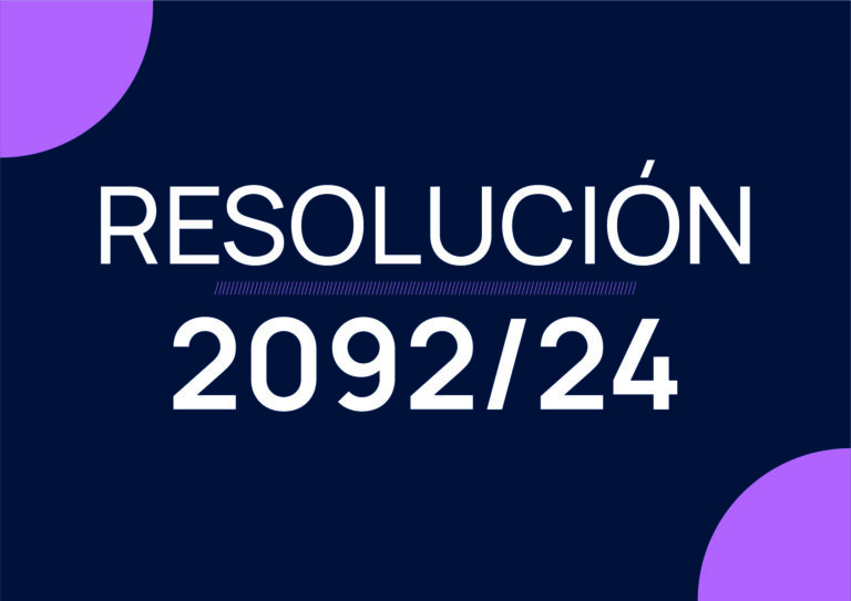 RESOLUCIÓN 2092/24