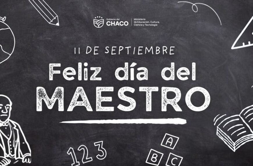 11 de Septiembre – Día del Maestro