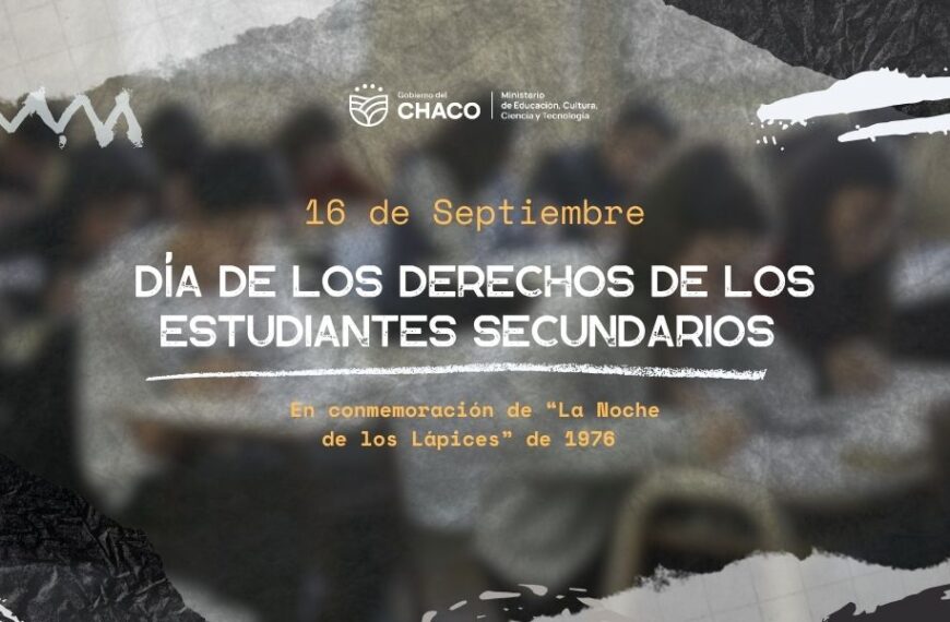 16 de Septiembre -Día de los Derechos de los Estudiantes Secundarios