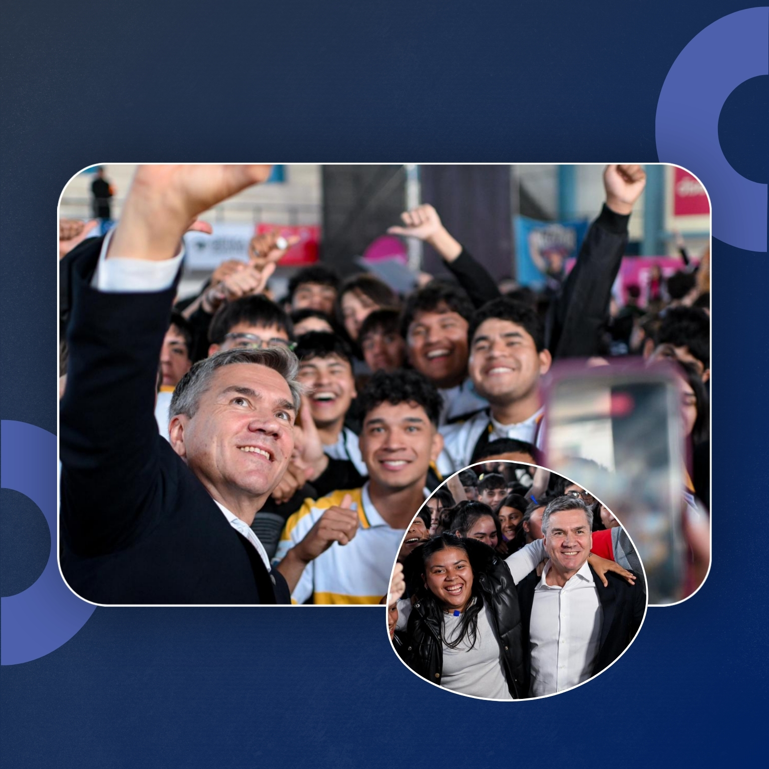 ZDERO PRESENTÓ EN SÁENZ PEÑA EL PROGRAMA +FUTURO PARA PREMIAR EL MÉRITO ESTUDIANTIL