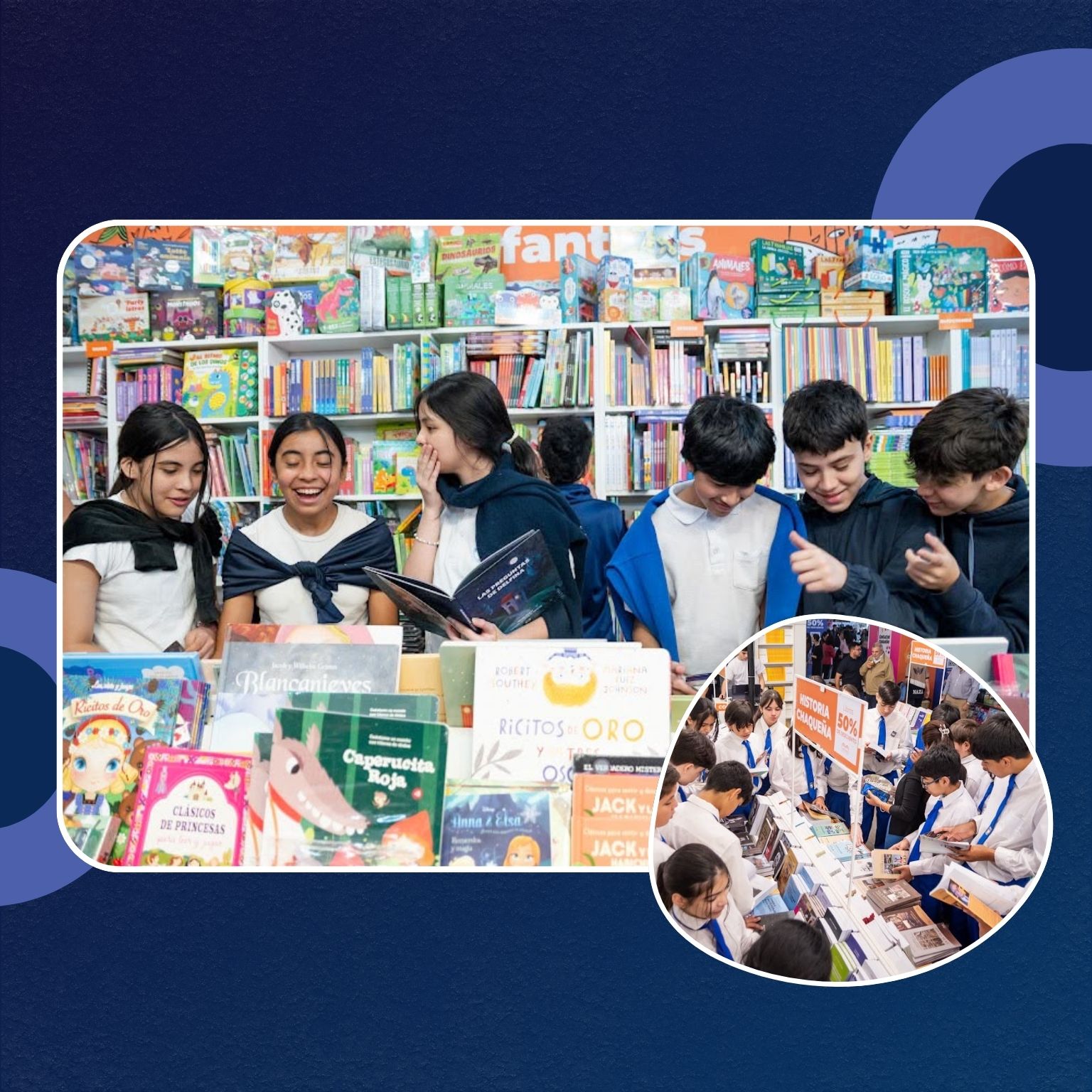 EL DOMO SE LLENÓ DE HISTORIAS: COMENZÓ LA FERIA DEL LIBRO CON GRANDES AUTORES Y HASTA 50% DE DESCUENTO